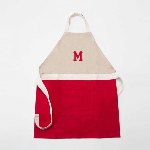 Canvas Youth Apron (red)
