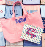 “The Basham” Maxi Tote (shop this look)