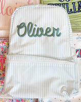 TRVL Backpack - Blue Pimlico Stripe