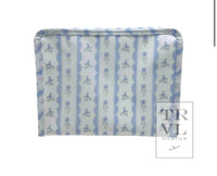 Medium Blue Ribbon floral Gingham Roadie (preorder)