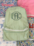 TRVL Backpack - Pimlico Stripe Sage