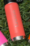 Water Bottle With Block Name Design