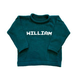 Custom Knit Name Sweater