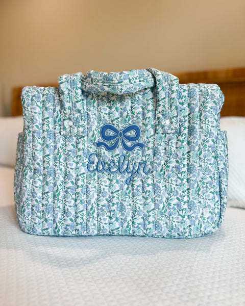 Quilted Stroller Bag - Hamptons Floral