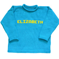 Custom Knit Name Sweater