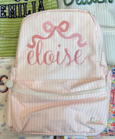 TRVL Backpack - Pink Pimlico Stripe