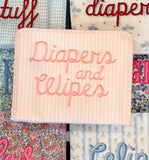 Large Roadie - Pink Pimlico Stripe (backordered)