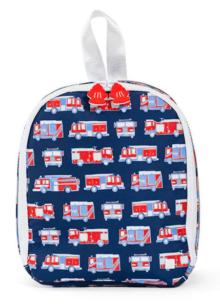 TRVL Bring It Insulated Lunch bag - Fire Engines