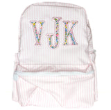 TRVL Backpack - Pink Pimlico Stripe