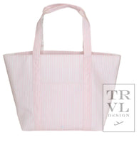 Jumbo Tote - Pink Pimlico Stripe