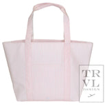 Jumbo Tote - Pink Pimlico Stripe (last one)