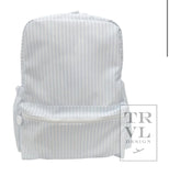 TRVL Backpack - Blue Pimlico Stripe