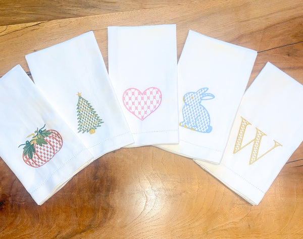 Holiday Guest Towel Set of 5