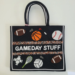 Sports Mom Personalized Tote (preorder)