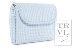 Quilted Changing Pad - Blue Pimlico Stripe