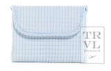 Quilted Changing Pad - Blue Pimlico Stripe (December Backorder)