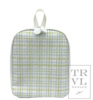 Bring It Lunch box - Blue/Green Classic Plaid