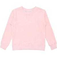 French Terry Sweatshirt, Pale Pink (3/4)