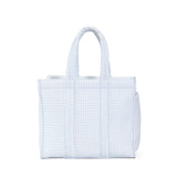 TRVL QUILTED GO GO TOTE - PIMLICO STRIPE BLUE