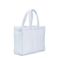 TRVL QUILTED GO GO TOTE - PIMLICO STRIPE BLUE