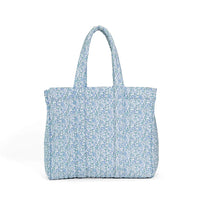 TRVL QUILTED GO GO TOTE - HAMPTONS FLORAL (preorder)