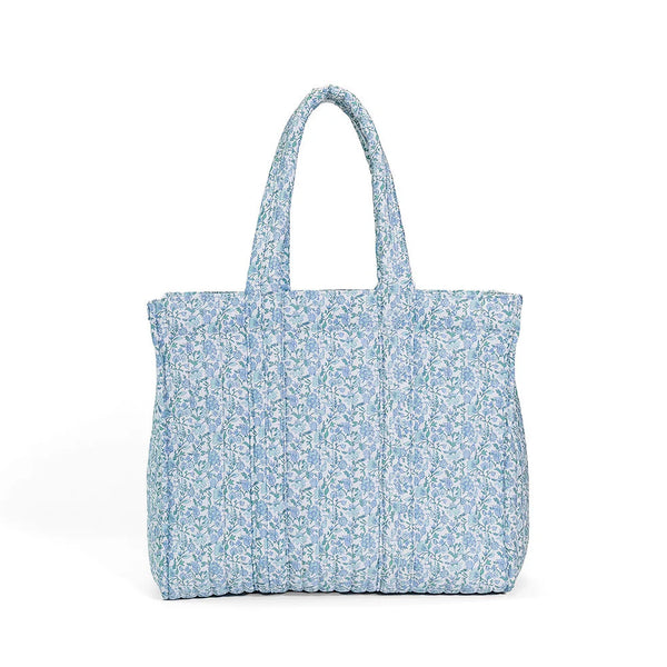 TRVL QUILTED GO GO TOTE - HAMPTONS FLORAL (preorder)