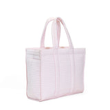 TRVL QUILTED GO GO TOTE - PIMLICO STRIPE PINK