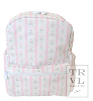 Mini Backpack - Pink Ribbon Floral (preorder)