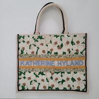 Orchids Personalized Tote (preorder)