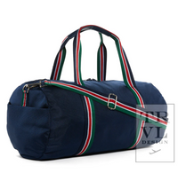 Oxford Barrel Bag - Weekend Duffle Navy