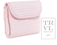 Quilted Changing Pad - Pink Pimlico Stripe (preorder)