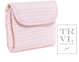 Quilted Changing Pad - Pink Pimlico Stripe