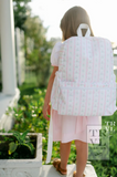 Pink Ribbon Floral Backpack