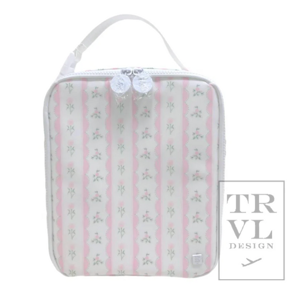 Lunch box - Pink Ribbon Floral (preorder)