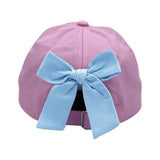 Rainbow Bow Baseball Hat (Girls)