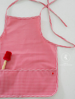 Red Gingham Apron