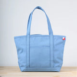 Sky Blue Classic Canvas Tote