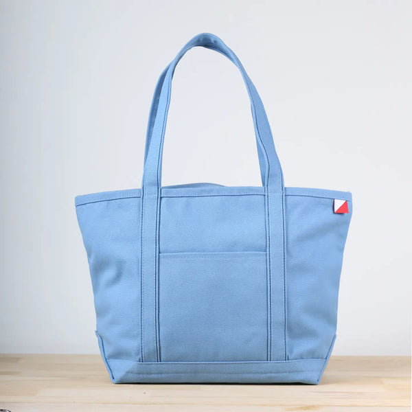 Sky Blue Classic Canvas Tote