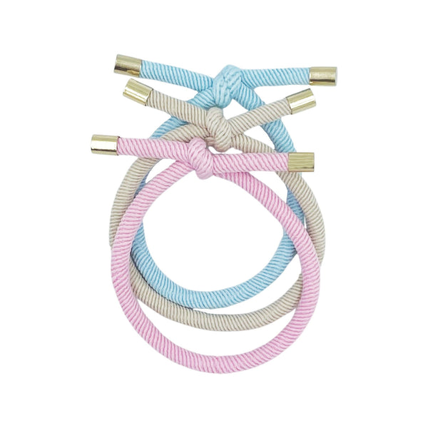 Bow Knot Hair Tie, Set of 3