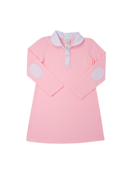 Playful Polo Dress - Pink (7)