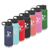 Water Bottle With Cheer Design