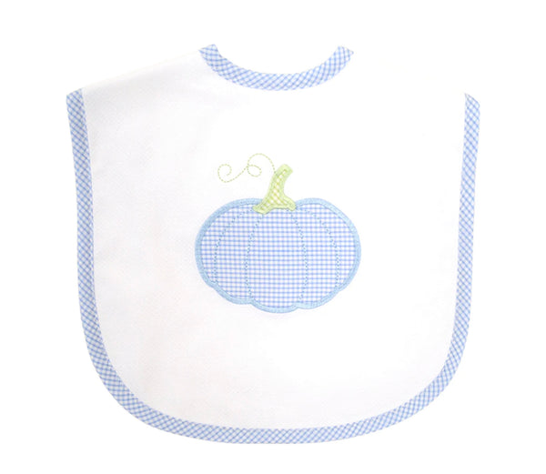 Pumpkin Bib - Blue