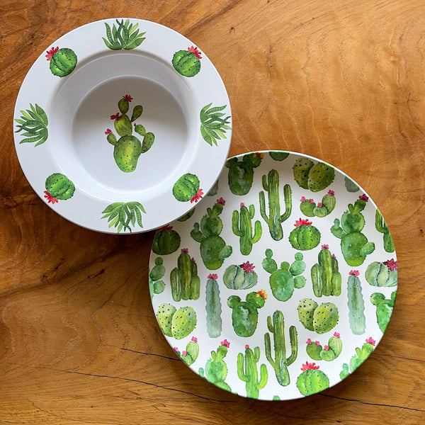 Cactus Garden Tableware (melamine free)