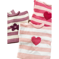 Custom Motif Knit Sweater (stripe)