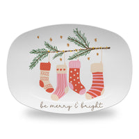 Merry & Bright Platter (melamine free)